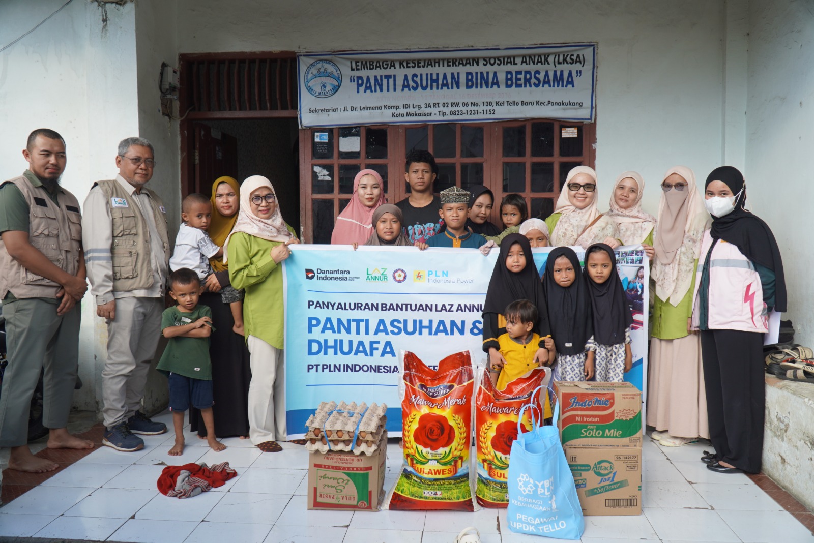 PLN Indonesia Power Demonstrates Its Commitment to Communities Through LAZ Annur Assistance for Orphanages and Underprivileged Families