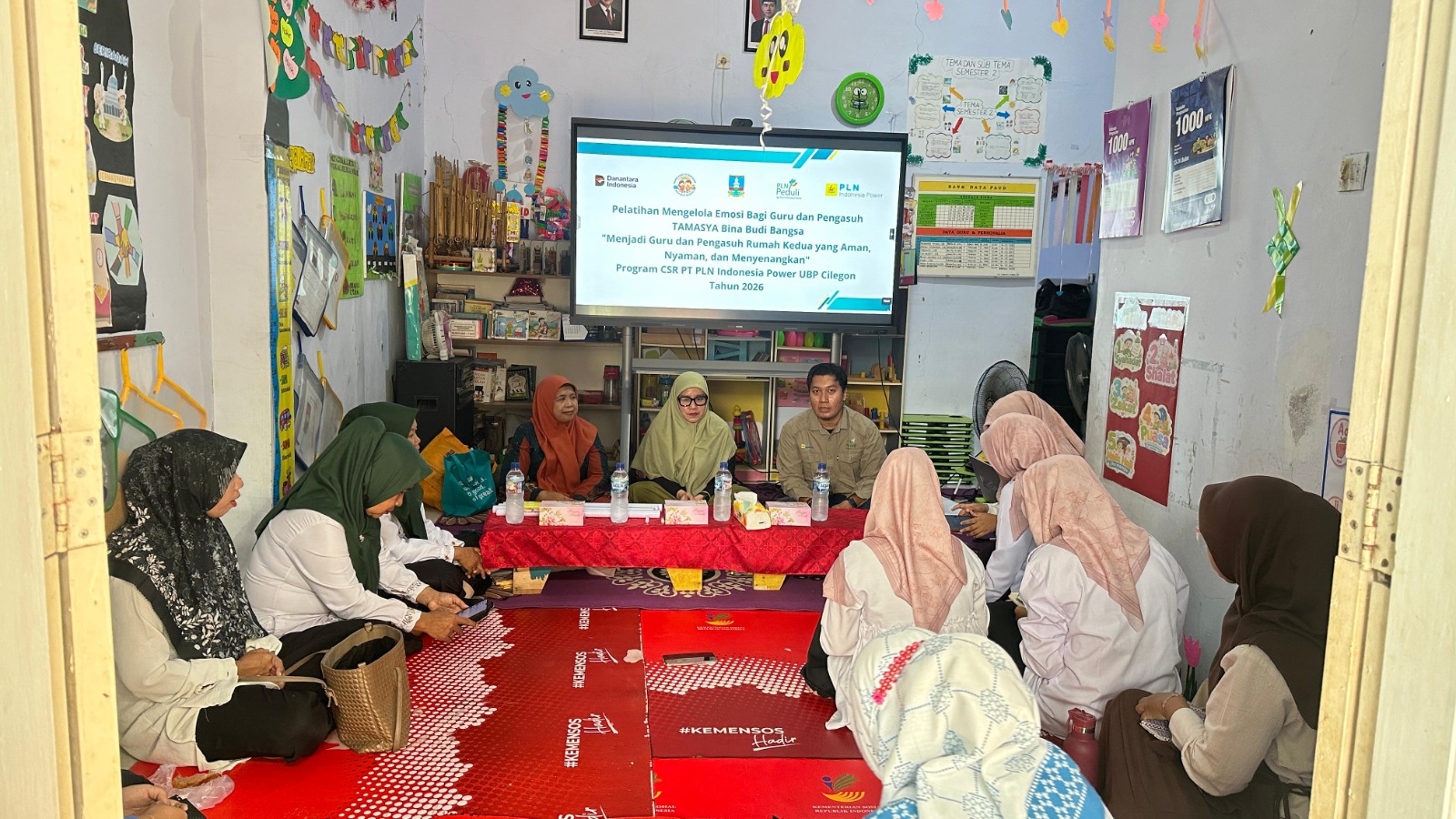 Ciptakan Pengasuhan Positif, PLN Indonesia Power UBP Cilegon Bekali Guru TAMASYA Keterampilan Kelola Emosi