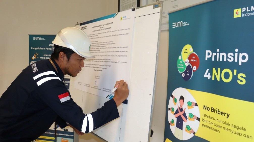 PLN Indonesia Power UBP Berau Reaffirms Anti-Bribery Commitment Through 2026 SMAP Implementation Signing