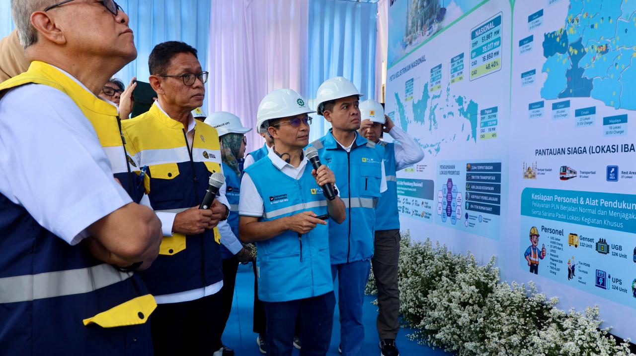 Ensuring Electricity Reliability for RAFI 2026 Standby Period, Vice Minister of Energy and Mineral Resources Visits Saguling Hydropower Plant